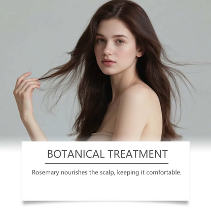 Rosemary Shampoo - Refreshing & Gentle Cleansing, Softens Hair, Enhances Shine, Rich Lather, Ideal for Daily Hair Care